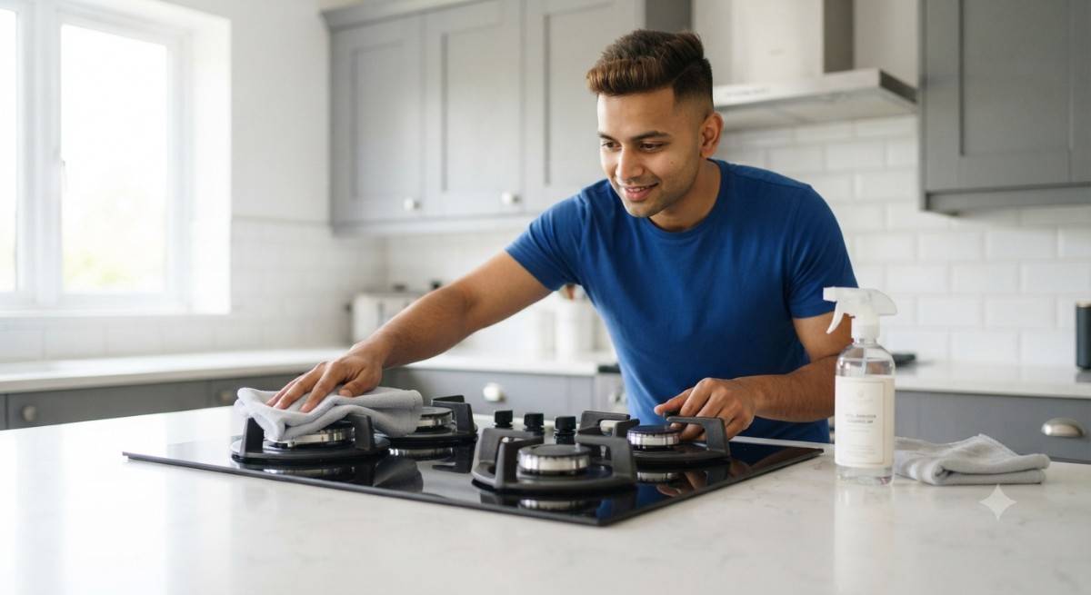 Gas Hob Cleaning and Maintenance