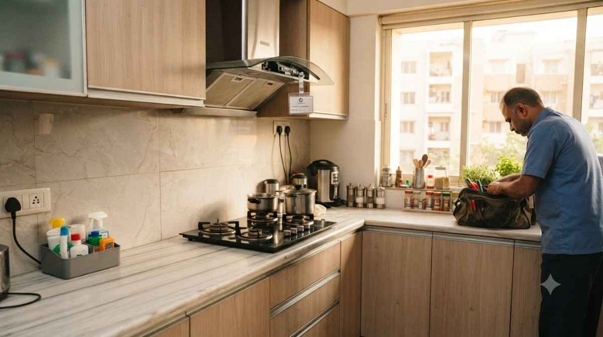 Gilma appliance working after Gilma service Bangalore repair visit