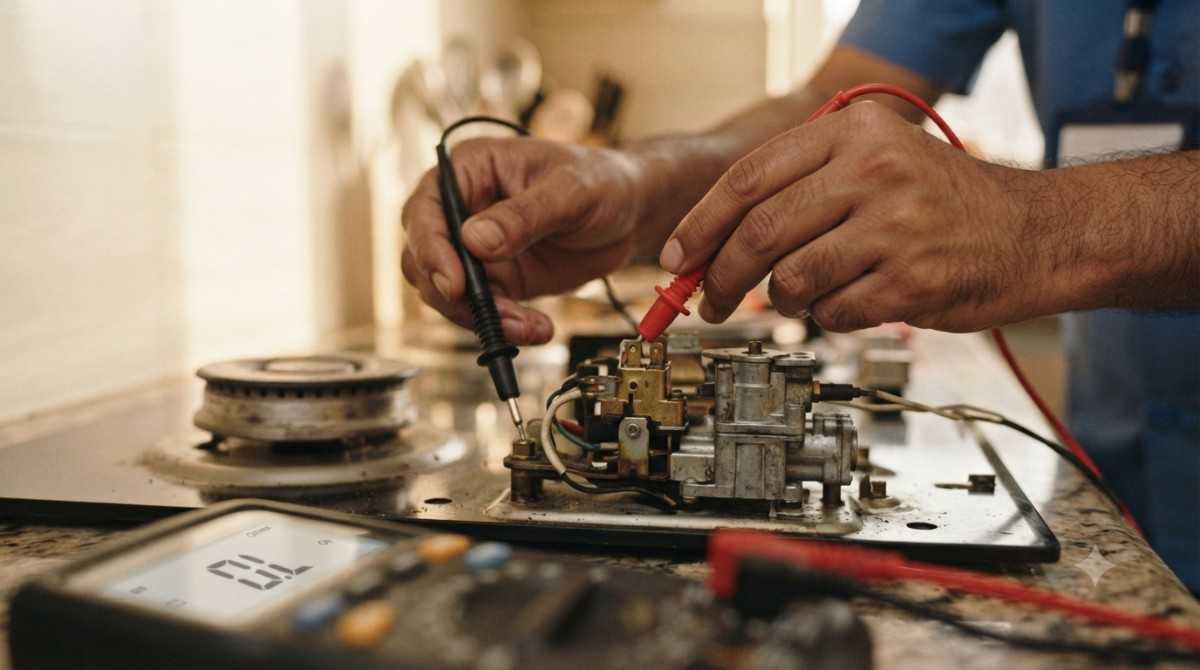 Gilma service Hyderabad diagnostic check of appliance ignition switch
