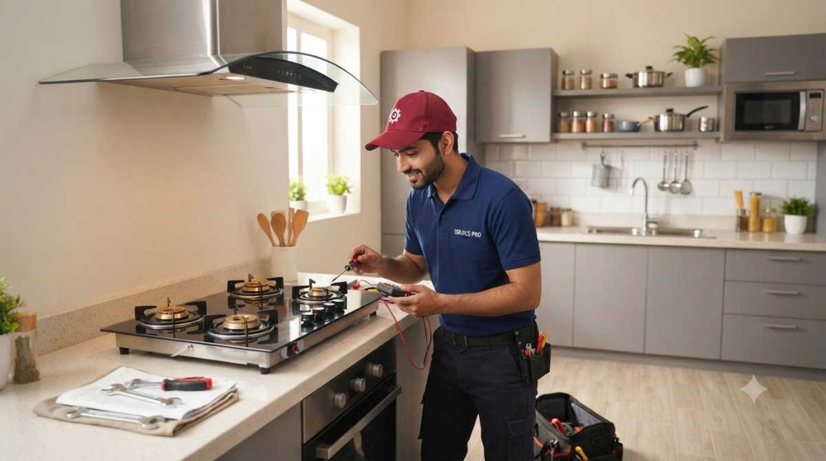 Glen service center near me for chimney and hob repair