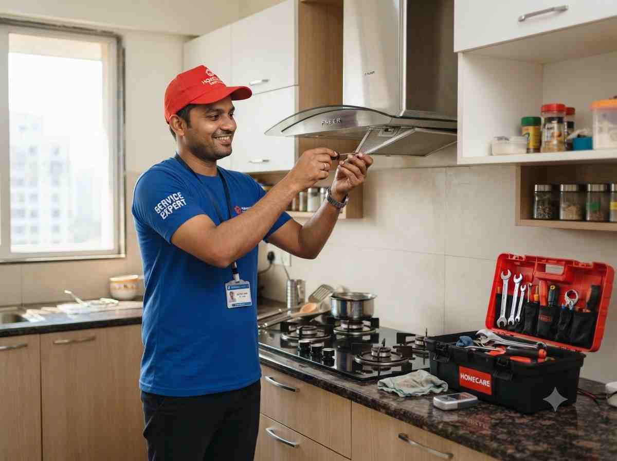 Independent hob and chimney repair service technicians serving Mumbai, Navi Mumbai and Thane