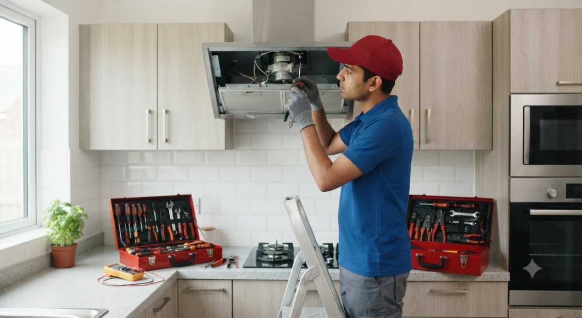 Whirlpool kitchen chimney repair service