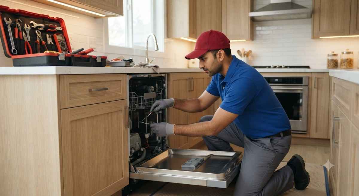 Whirlpool dishwasher repair service