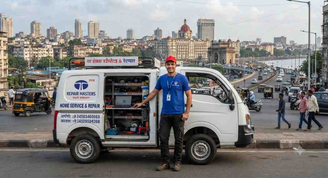Map showing Whirlpool service coverage across major Indian cities