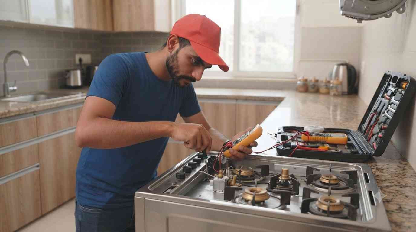 Built-in cooking range repair service in Hyderabad