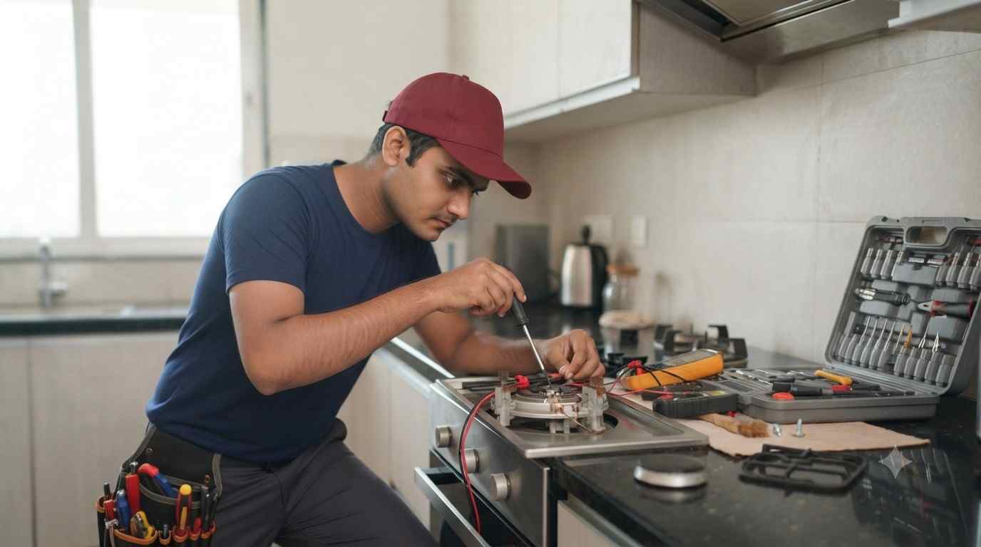 Built-in cooking range repair service in Navi Mumbai