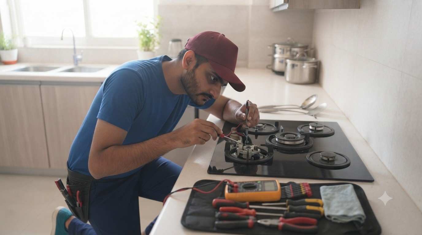 Hob and gas stove repair service in Bangalore