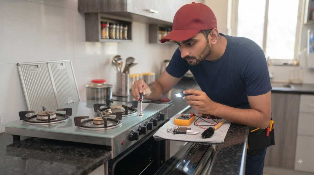 Kutchina gas stove and cooking range repair service